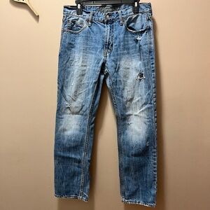 American Eagle Men’s Original Straight Distressed Jeans Size 33/32